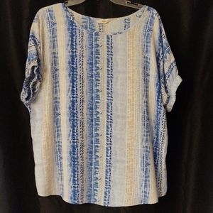 16. Entro Mix pattern blouse